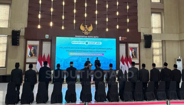 Mutasi Besar-besaran di Pemkot Batu, 15 Pejabat Tinggi Dirotasi