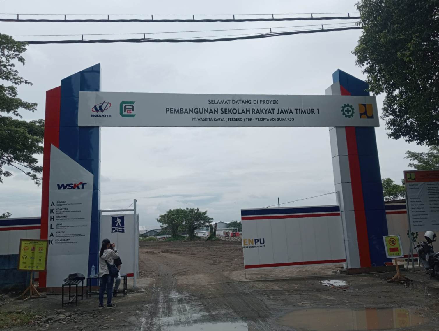 Waskita Karya Kebut Pembangunan Sekolah Rakyat di Jombang, Progres Capai 7,27 Persen