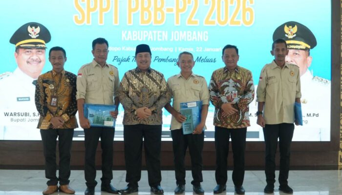 Pemkab Jombang Resmi Terbitkan SPPT PBB-P2 2026, NJOP Disesuaikan