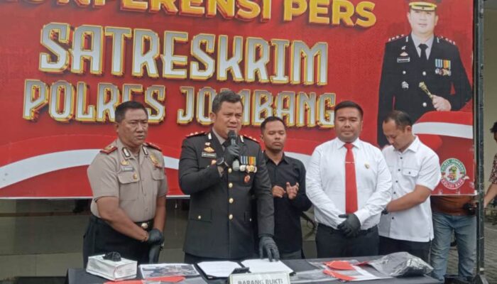 Sindikat Curanmor Lintas Wilayah Terungkap di Jombang, Polisi Amankan 17 Tersangka