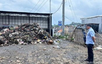 DLH Batu Janji 3 Hari Tumpukan Sampah Pasar Induk Among Tani Beres