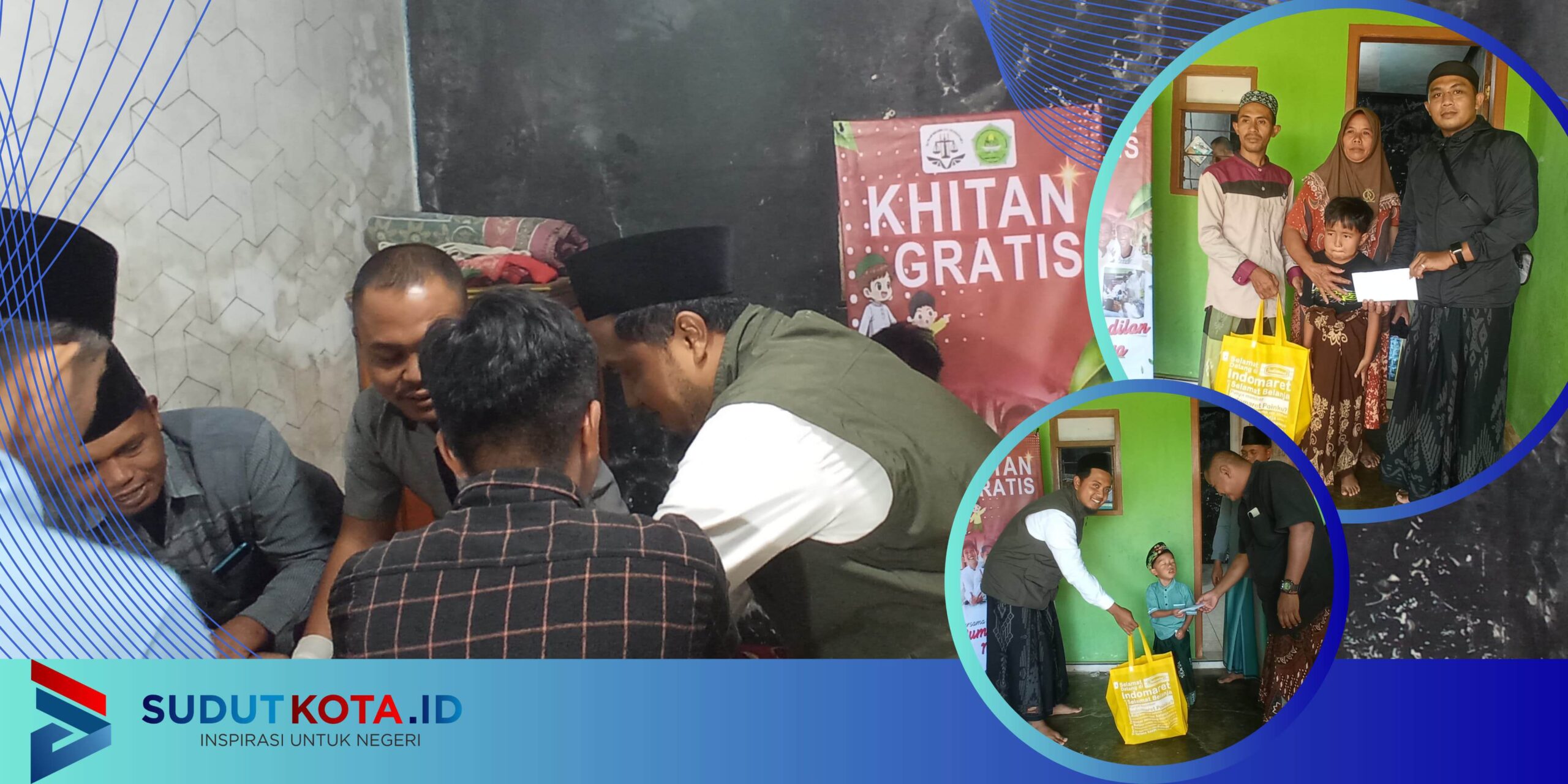 Rumah Keadilan Nusantara Gelar Sunat Gratis, Layani Anak Desa Secara Rutin