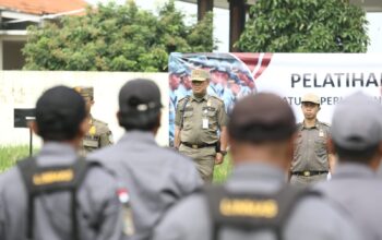 Libatkan 100 Peserta, Pemkab Jombang Buka Latihan Dasar Satlinmas 2026 di Tembelang