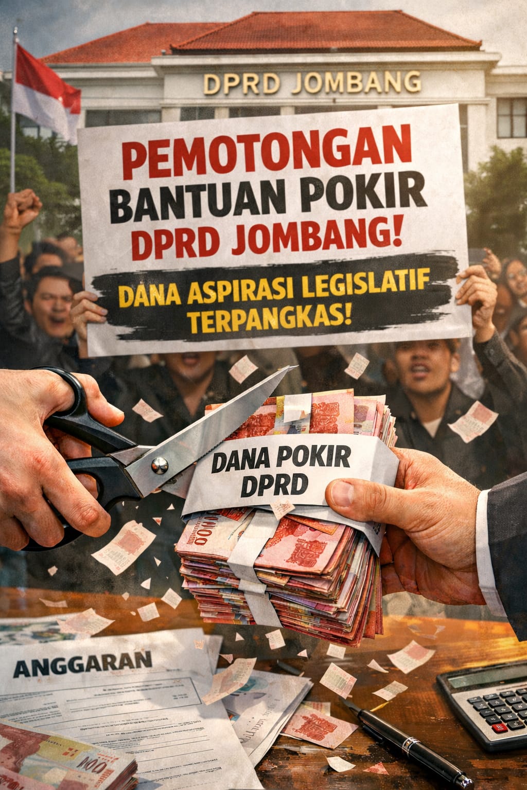 Dana Pokir DPRD Jombang 2026 Diduga Dipotong, Penerima Terima Rp 140 Juta dari Rp 200 Juta