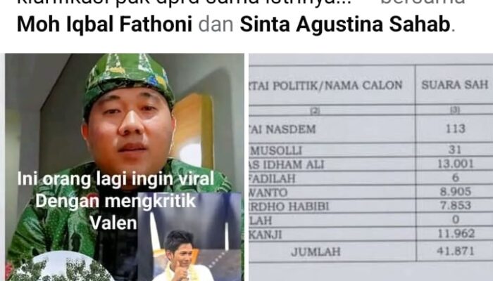 Usai Kritik Penampilan Valen, Netizen Kuliti Bung Fafan Anggota DPRD Sampang