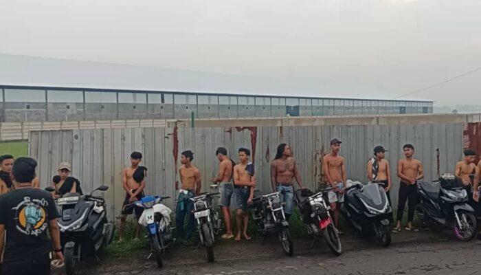 Polisi Sikat Balap Liar Usai Sahur di Jombang, 18 Motor Langsung Ditilang dan Disidangkan