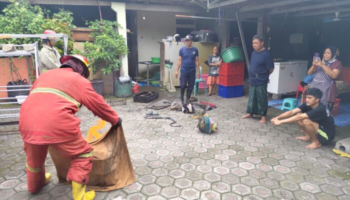 Elpiji Bocor Saat Diganti, Api Menyambar Dapur Rumah Warga di Jombang