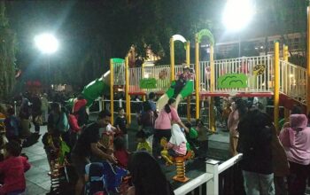 Alun-Alun Merdeka Kota Malang Darurat Anak Terpisah dari Orang Tua