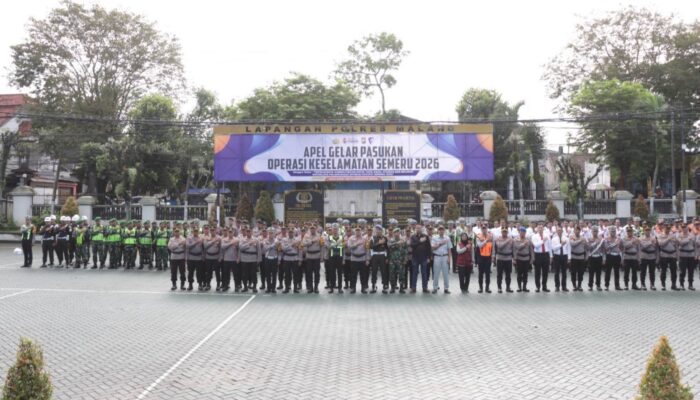 Tekan Fatalitas Kecelakaan, Polres Malang Gelar Operasi Keselamatan Semeru 2026