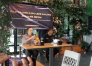 Ngopi Bareng Media, Kapolres Malang Perkuat Sinergi Jaga Kamtibmas