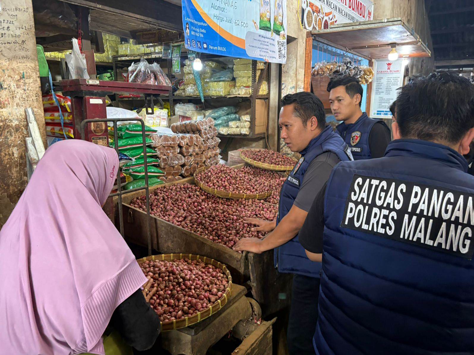 Jelang Ramadan, Satgas Pangan Polres Malang Pastikan Harga Bahan Pokok Terkendali