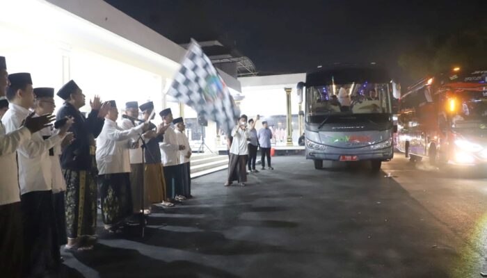 Menuju Puncak Harlah 1 Abad NU, 1.500 Jemaah Jombang Ikuti Mujahadah Kubro di Malang