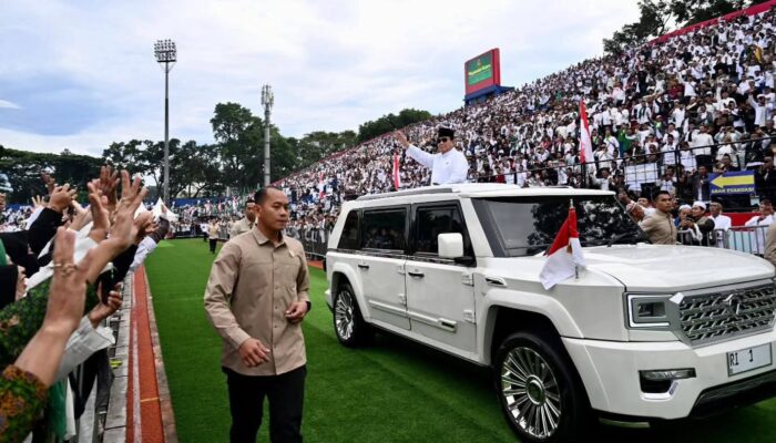 Presiden Prabowo Hadiri Mujahadah Kubro Satu Abad NU di Stadion Gajayana, Tekankan Persatuan