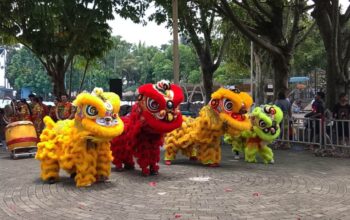 Semarak Imlek, Hawai Waterpark Hadirkan Barongsai dan Banjir Promo Tiket