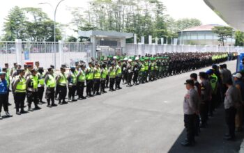 Ratusan Aparat Disiagakan, Pengamanan Laga Arema FC di Kanjuruhan Diperketat