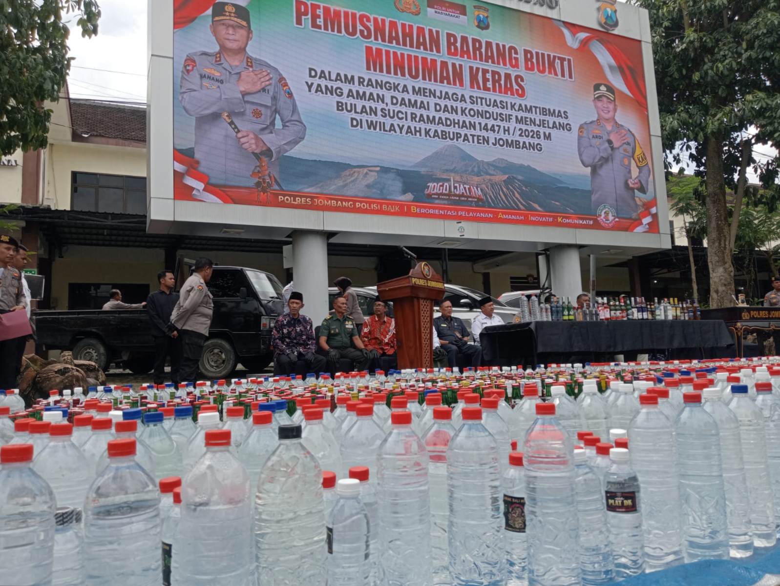 Razia Miras Jombang Berlanjut Saat Ramadan, Pemkab Dorong Hukuman Lebih Berat