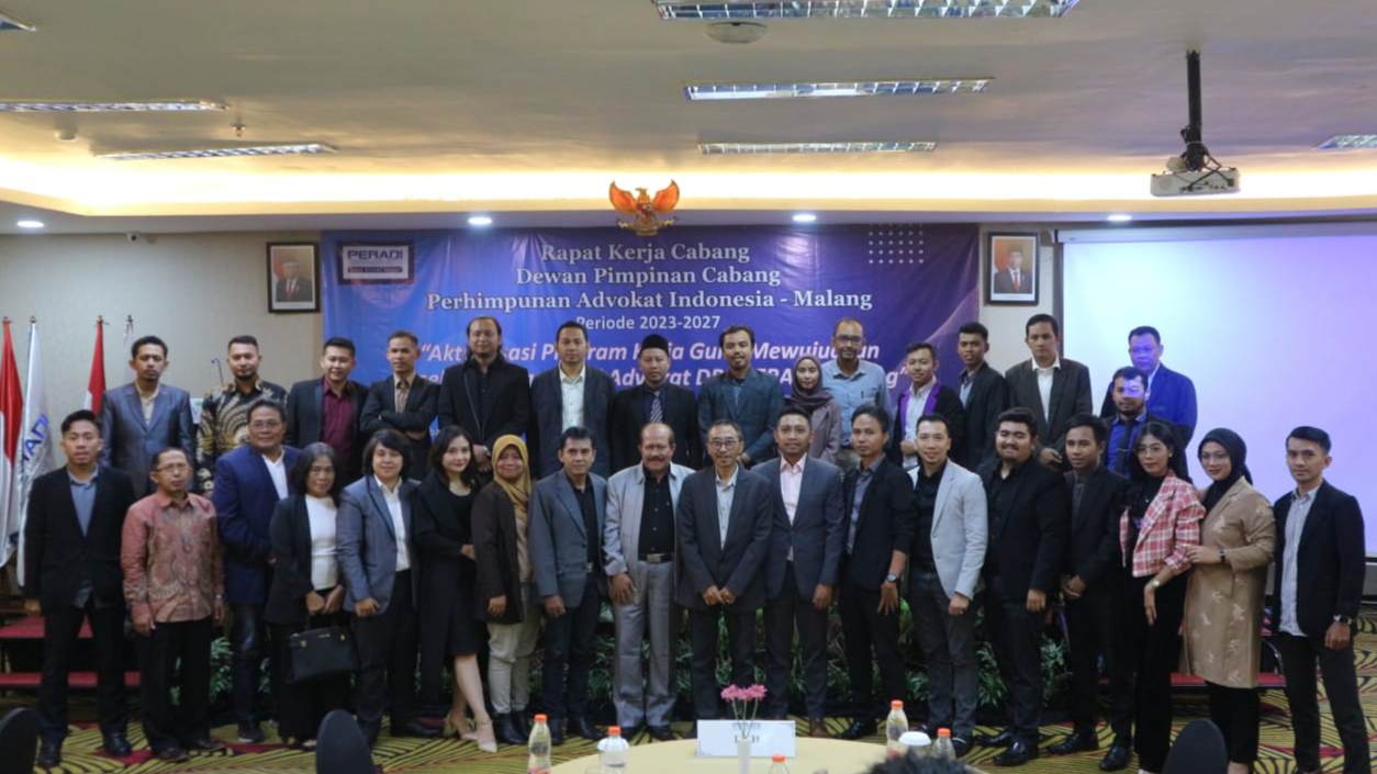 DPC Peradi Malang Tegaskan Komitmen Kawal Munas IV, Tolak Munaslub