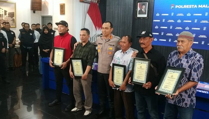 Aksi Cepat Warga Lowokwaru Bubarkan Balap Liar, Kapolresta Malang Kota Beri Penghargaan