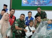 Hiswana Migas Malang Bersama Koramil 0818/7 Pakisaji Salurkan Bantuan untuk Anak Disabilitas