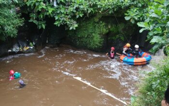 Bocah 6 Tahun Diduga Terpeleset dan Hanyut di Sungai Kasin Malang