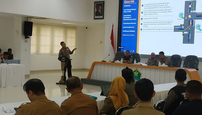 Operasi Ketupat Semeru 2026, Polresta Malang Kota Siapkan 4 Pos dan Tim Urai 25 Personel