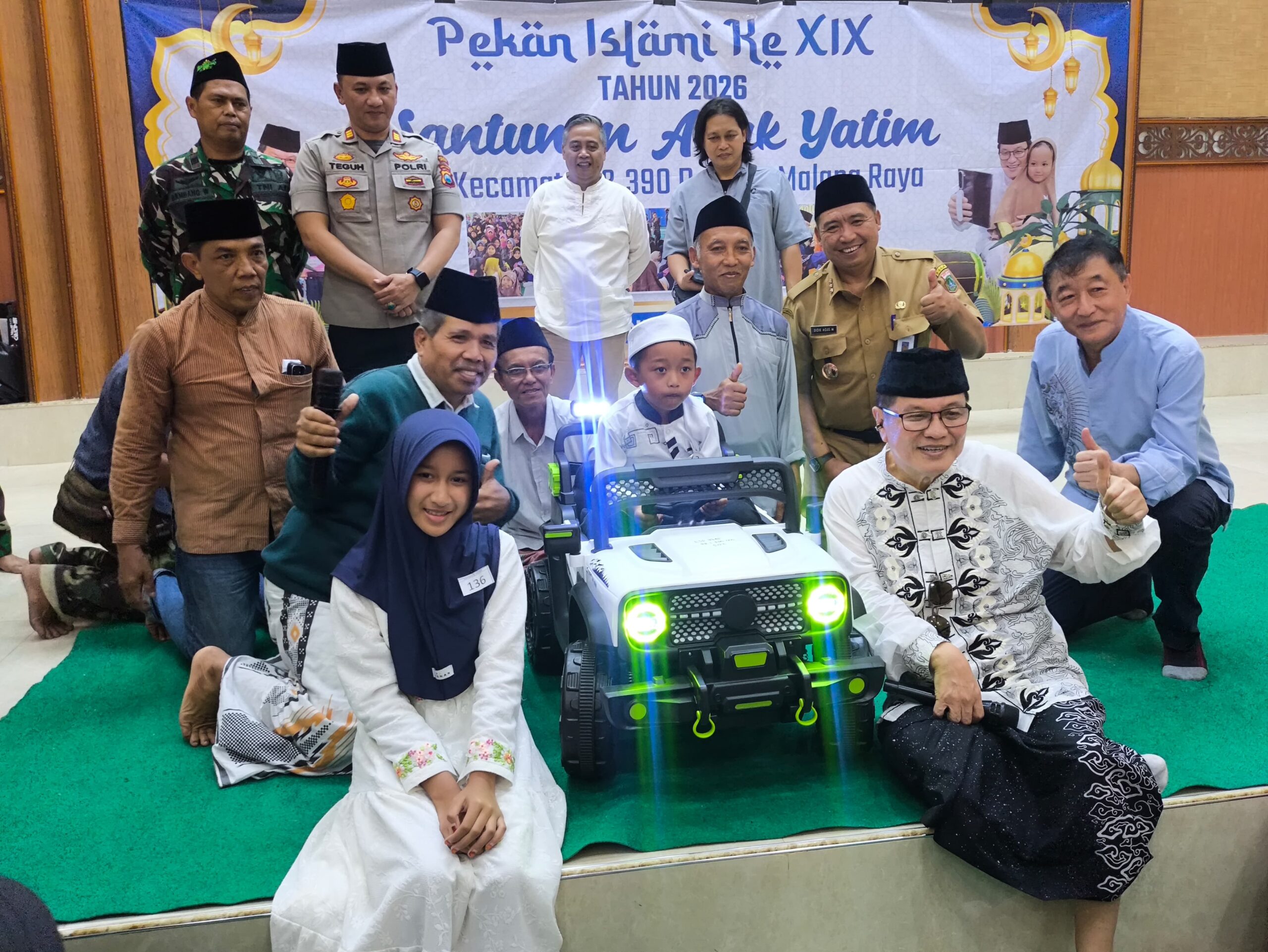 Pekan Islami XIX PT ACA Bertabur Mainan, Prestasi Dapat Hadiah Mobil Listrik Remote