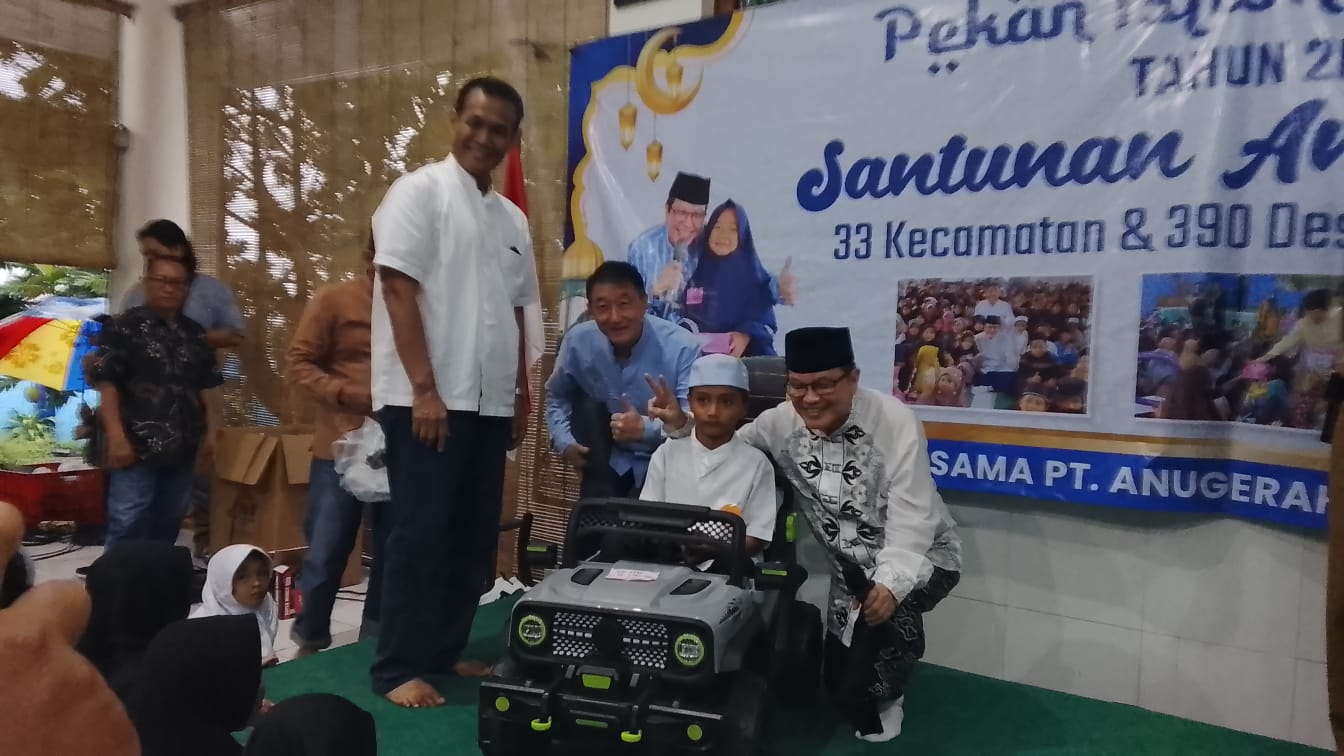 Pekan Islami XIX PT ACA Bertabur Mainan, Prestasi Dapat Hadiah Mobil Listrik Remote
