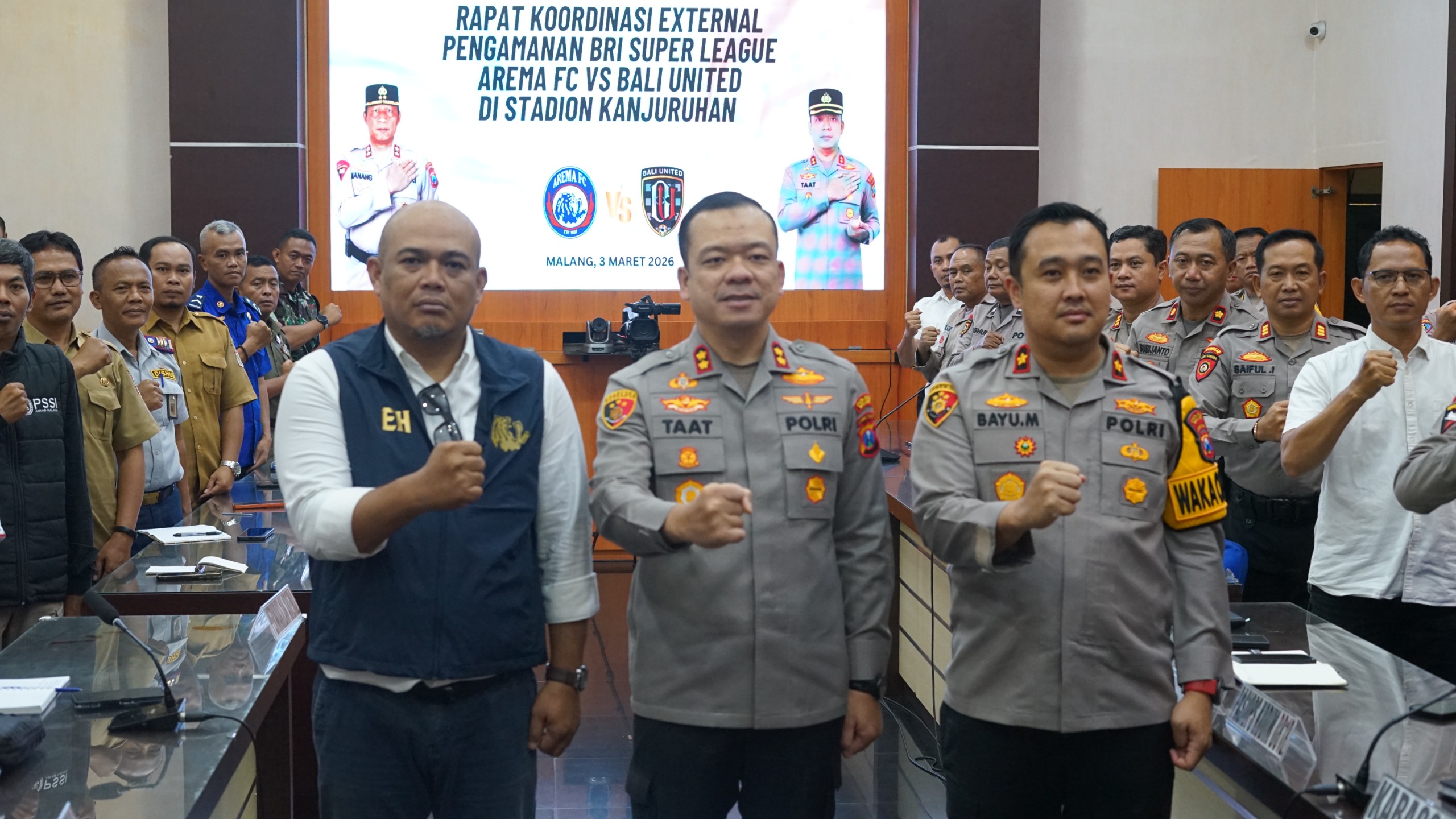 Kapolres Malang: Laga Arema FC vs Bali United Harus Aman Tanpa Kompromi