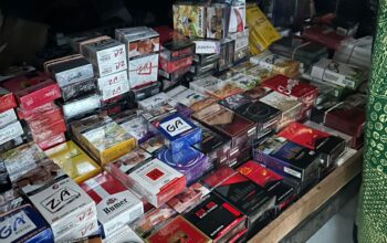 Digerebek dari Toko di Tengah Kota, Bea Cukai Malang Sita Ribuan Batang Rokok Ilegal