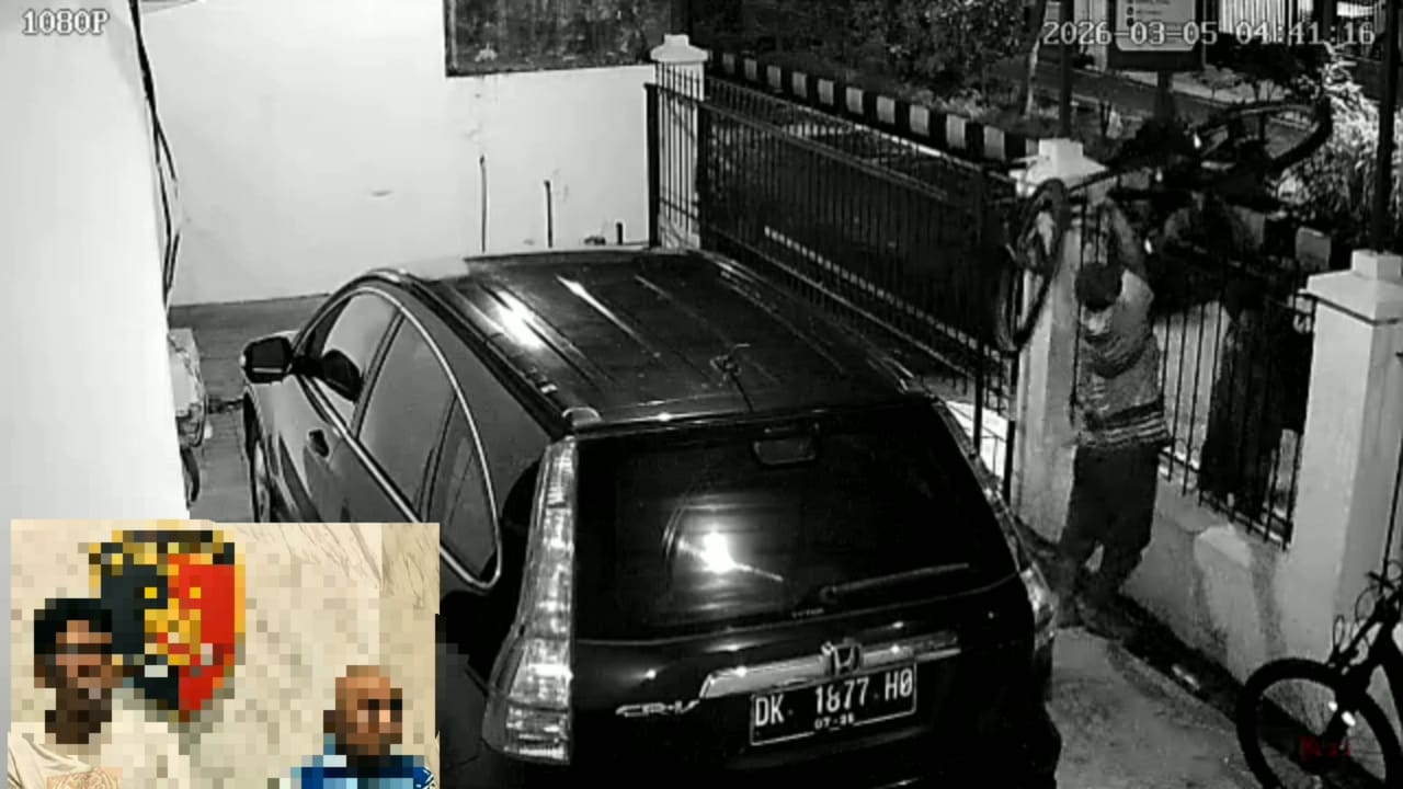 Terekam CCTV, Dua Maling Sepeda Gunung di Borobudur Agung Dibekuk Polisi