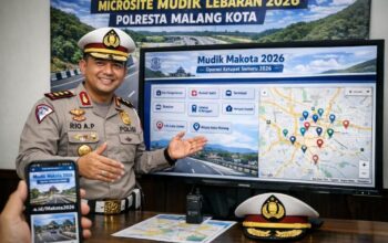 Polresta Malang Kota Luncurkan Microsite Informasi Mudik Lebaran 2026, Permudah Pemudik Akses Layanan
