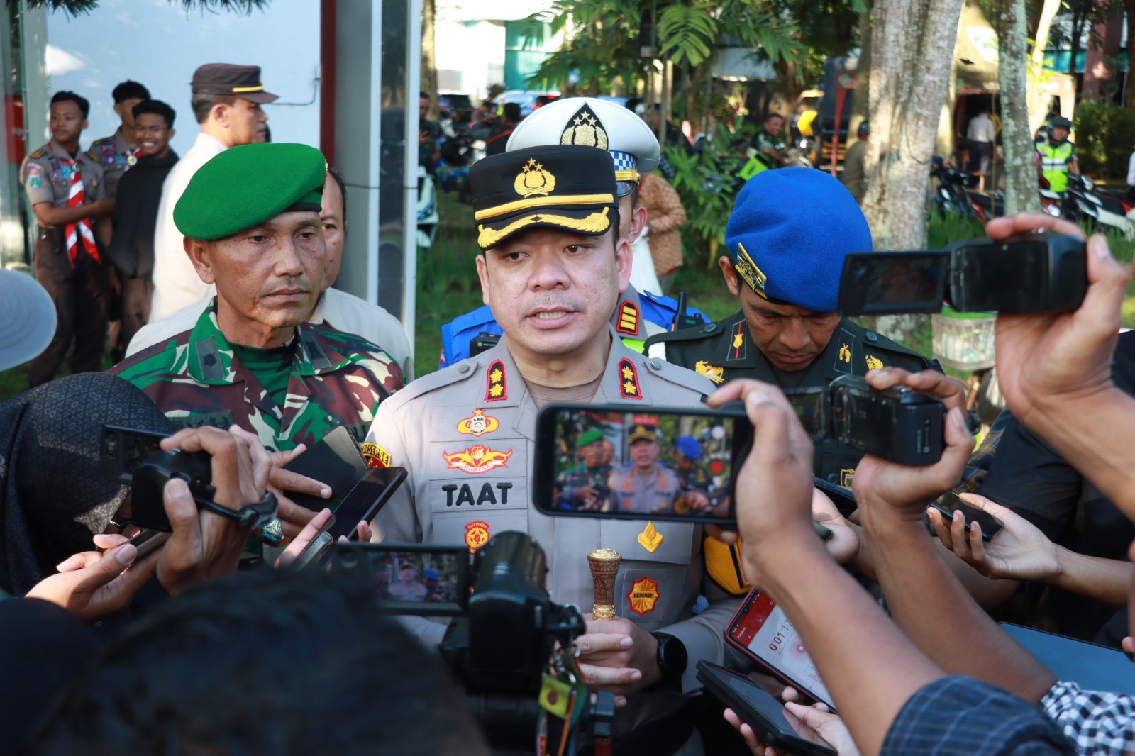 Kapolres Malang Ajak Pemudik Manfaatkan Call Center 110 untuk Jaga Keamanan Perjalanan