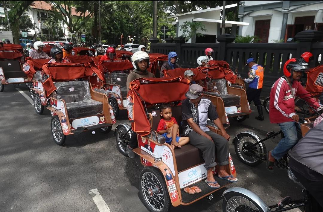Sepi Penumpang, DPRD Soroti Nasib Becak Listrik di Kota Malang