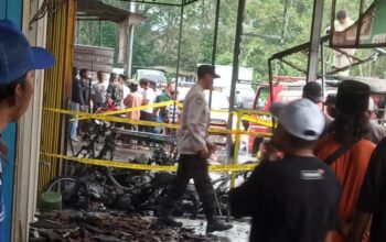 Diduga Gas Bocor, Kios Laundry di Pagelaran Meledak dan Terbakar, 1 Tewas 2 Luka Bakar