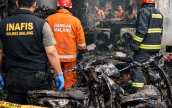 Kronologi Kebakaran Maut Laundry di Malang: Uap Bensin Tersambar Kompor, Satu Tewas