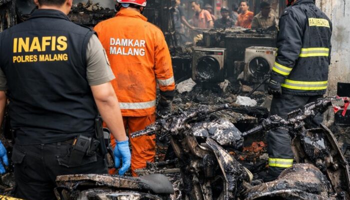 Kronologi Kebakaran Maut Laundry di Malang: Uap Bensin Tersambar Kompor, Satu Tewas