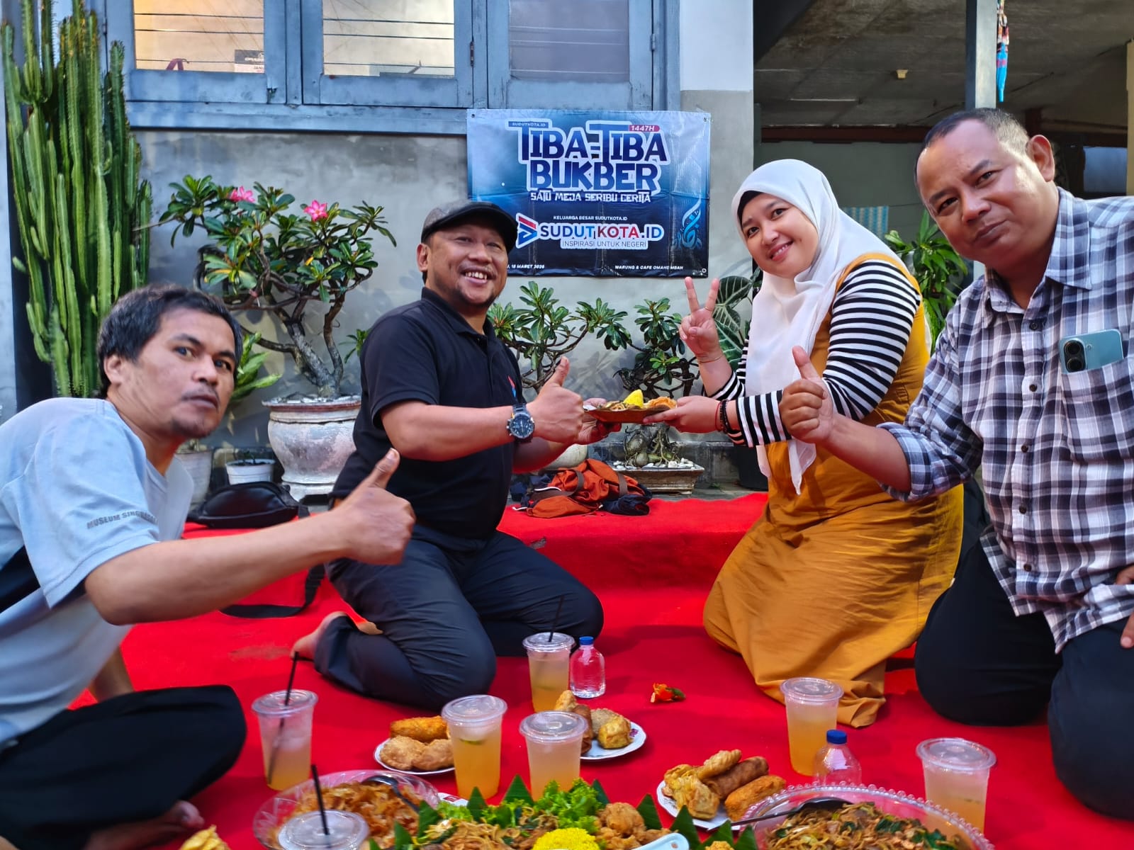 "Tiba-Tiba Bukber" Sudutkota.id, Momen Dadakan Jadi Forum Keputusan Penting Perusahaan