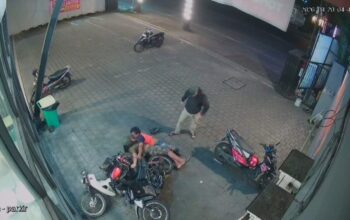 CCTV Ungkap Detik-detik di Parkiran Eks Tomorow Ijen: Korban Terjatuh, Diseret, Pelaku Kabur Saat Lokasi Sepi