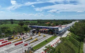 Lonjakan Arus Mudik Lebaran, Kendaraan Keluar GT Madiun Melonjak Tajam Jelang H-1 Idulfitri