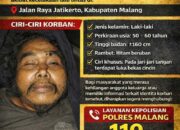 Pejalan Kaki Jadi Korban Tabrak Lari di Malang, Pelaku Kabur Tanpa Jejak