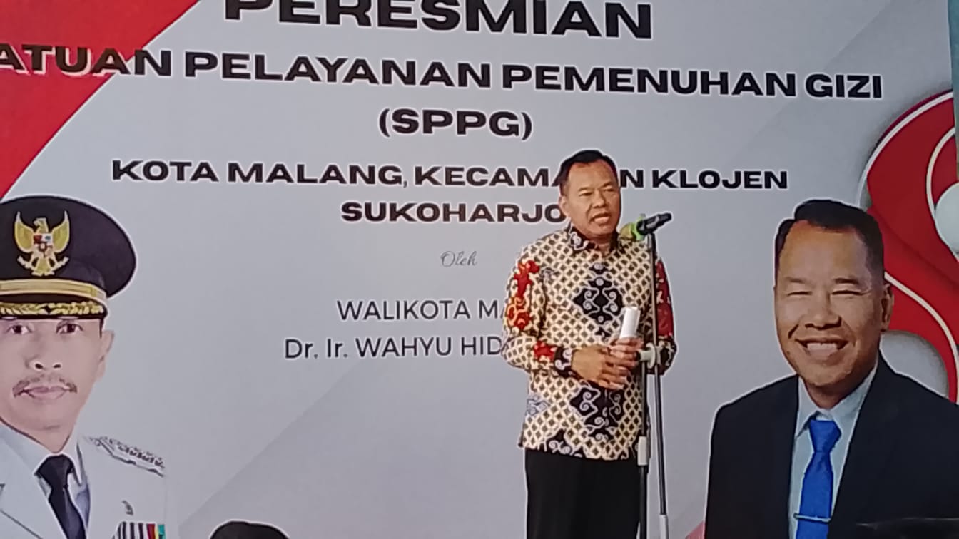 Tambah Layanan Gizi, SPPG Sukoharjo 2 Klojen Resmi Diluncurkan