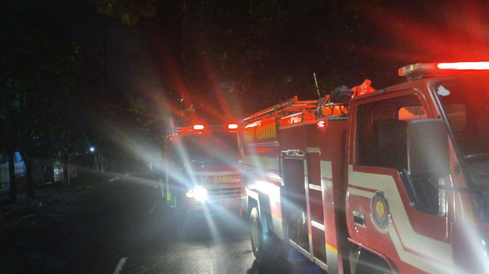 Diduga Korsleting, Kebakaran Hanguskan Atap Rumah di Kiduldalem Malang