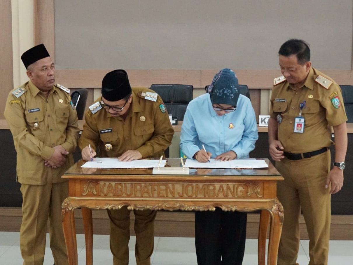 Perpanjang MoU Datun, Pemkab Jombang Libatkan Kejari Awasi Kebijakan