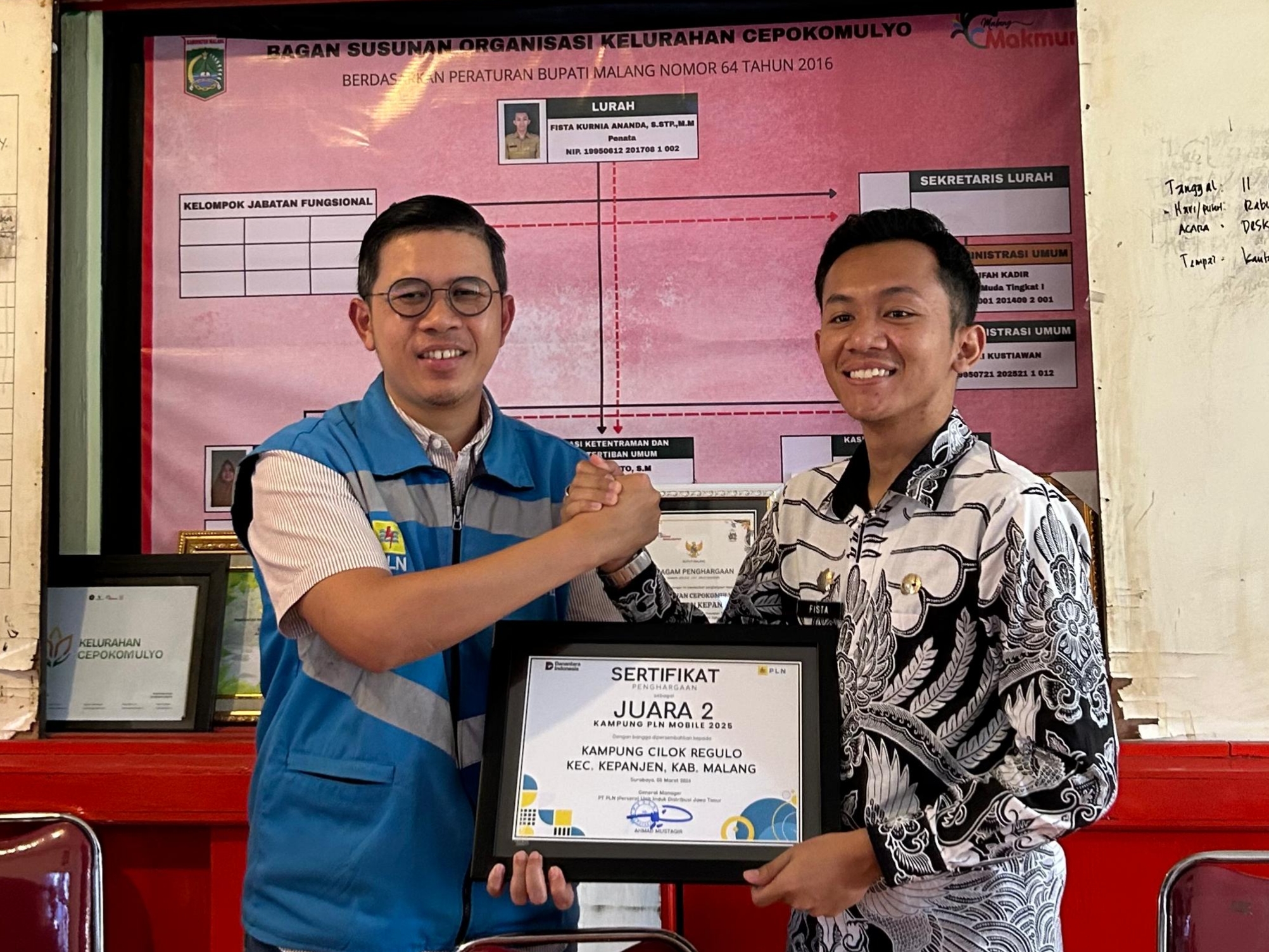 Kampung Cilok Regulo Kepanjen Raih Juara 2 Kampung PLN Mobile Awards 2025