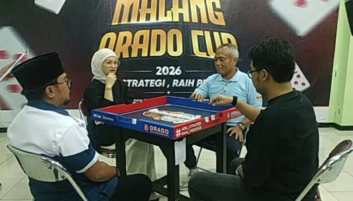 Kejurcab Domino ORADO 2026 Resmi Dibuka, Baihaqi Turun Langsung Bertanding Bareng Anggota DPRD