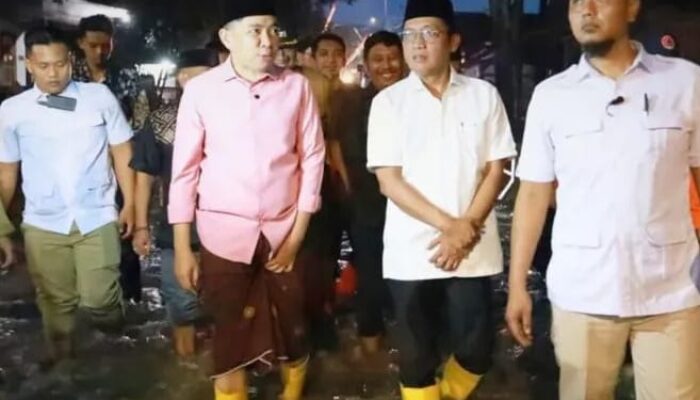 Bupati Fawait Tinjau Langsung Penyebab Banjir di Mumbulsari, Segera Petakan Pendangkalan Sungai