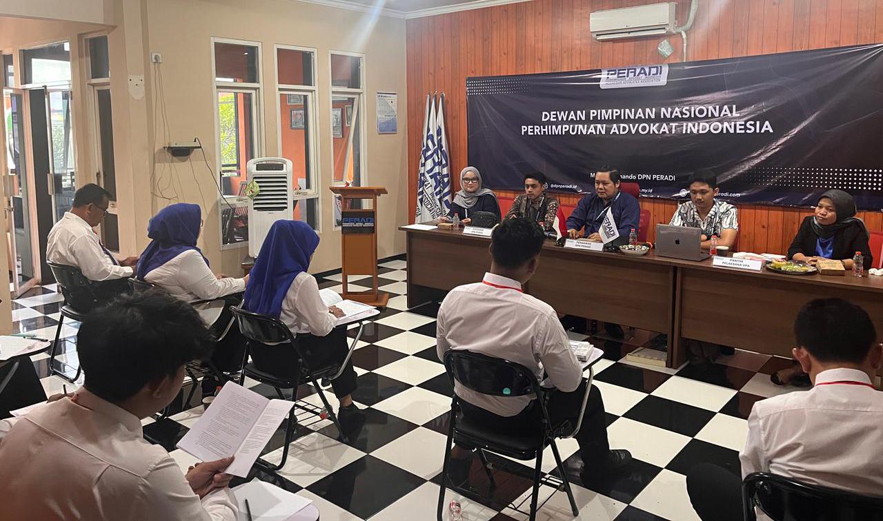 UPA PERADI Malang Tegaskan Standar Tinggi, Cetak Advokat Berintegritas Sejak Dini