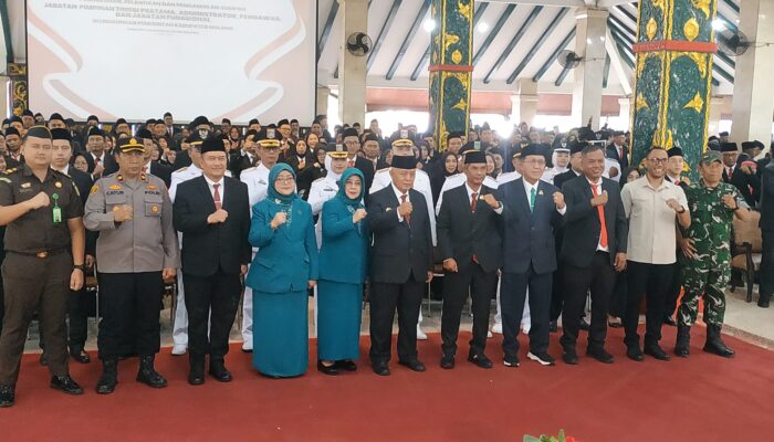 Bupati Malang Sanusi Lantik Ratusan ASN Sejumlah Nama Kunci Isi Pos Strategis
