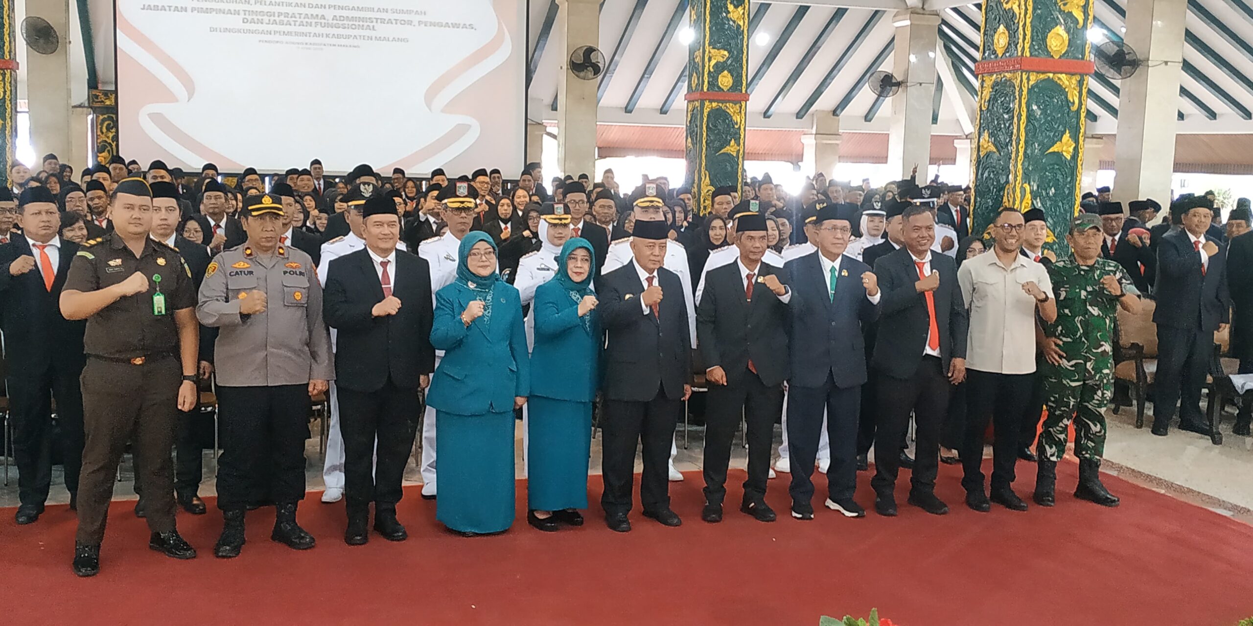 Bupati Malang Sanusi Lantik Ratusan ASN Sejumlah Nama Kunci Isi Pos Strategis