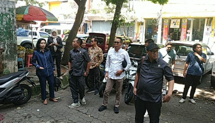 Sidak DPRD Bongkar Fakta, Pot Picu Retakan Berbahaya di Pasar Besar Malang